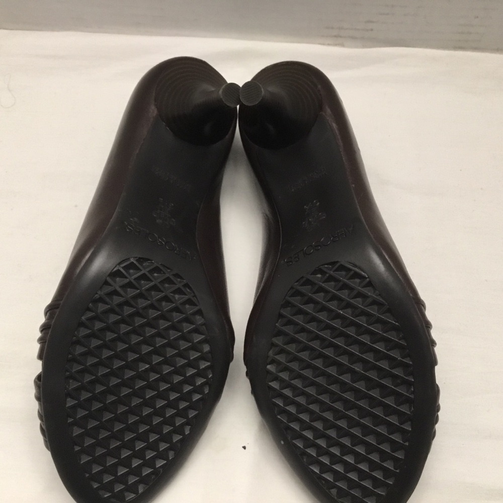 What's What by Aerosols peep toe kitten heels - Picture 8 of 9